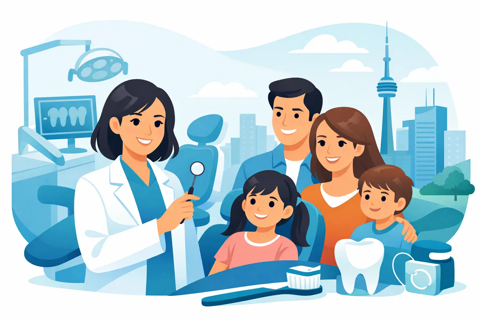 Family Dentist Toronto for Easier Dental Care