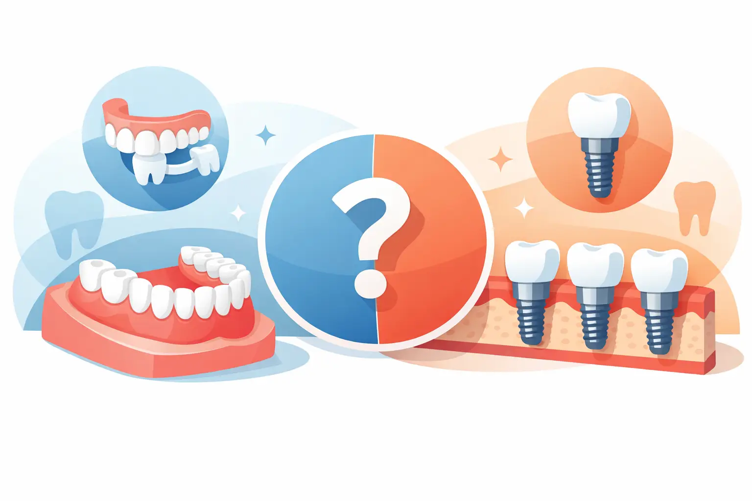 Dentures Versus Dental Implants: Which Fits?