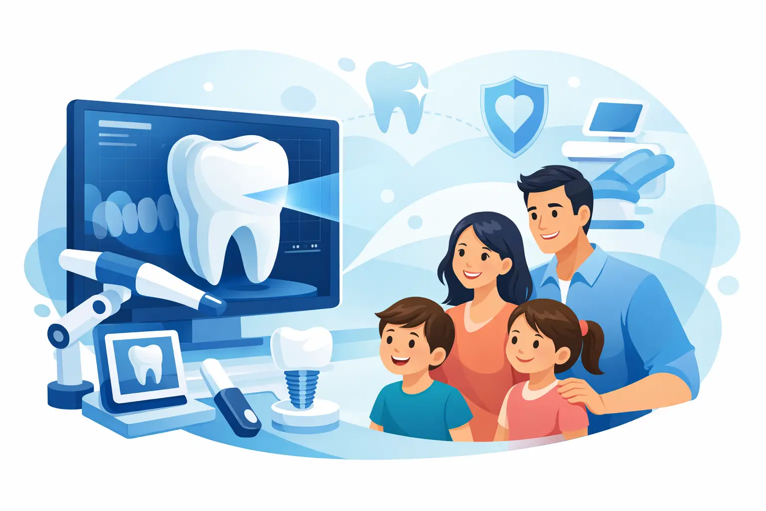 Modern Dental Technology Benefits for Your Family