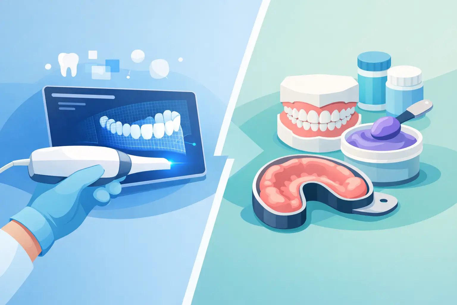 Intraoral Scanner Versus Impressions Explained